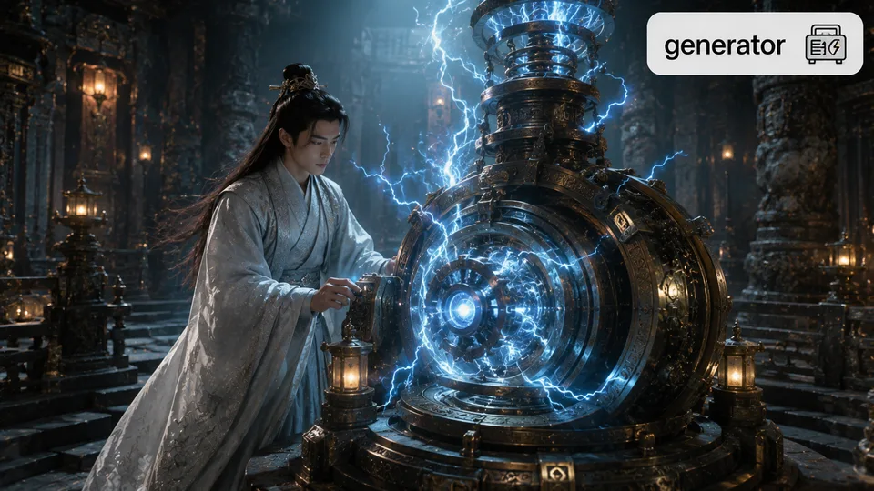 generator 古风语义配图