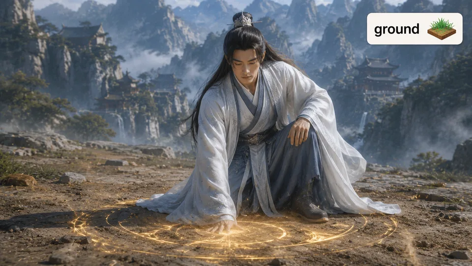 ground 古风语义配图