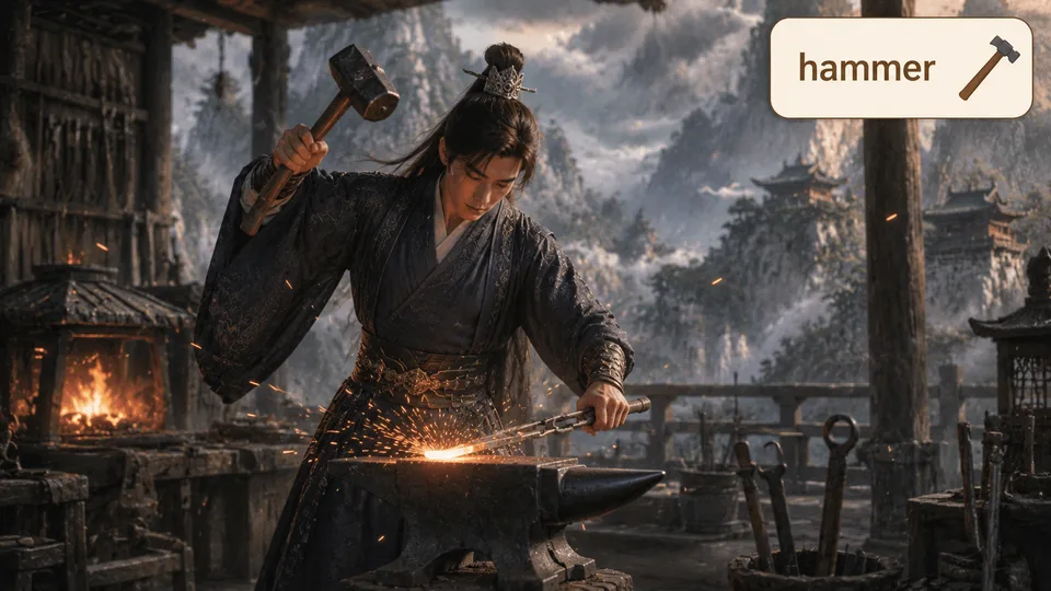 hammer 古风语义配图