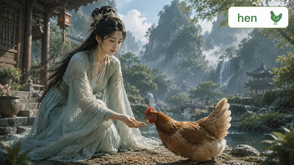hen 古风语义配图