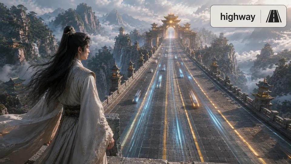 highway 古风语义配图