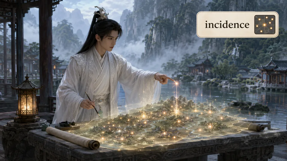 incidence 古风语义配图