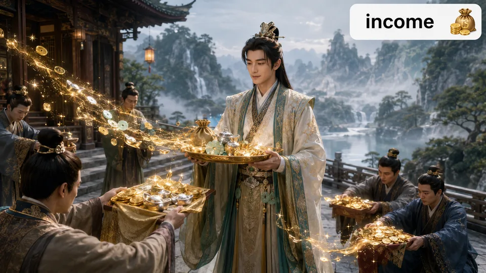 income 古风语义配图