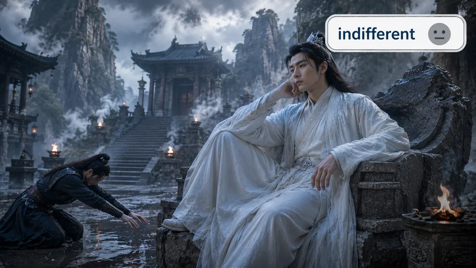 indifferent 古风语义配图