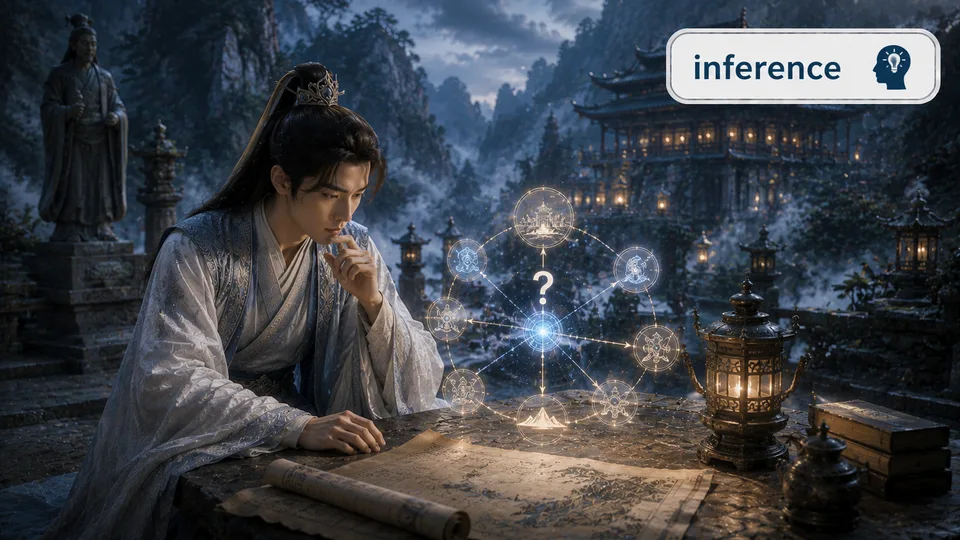 inference 古风语义配图
