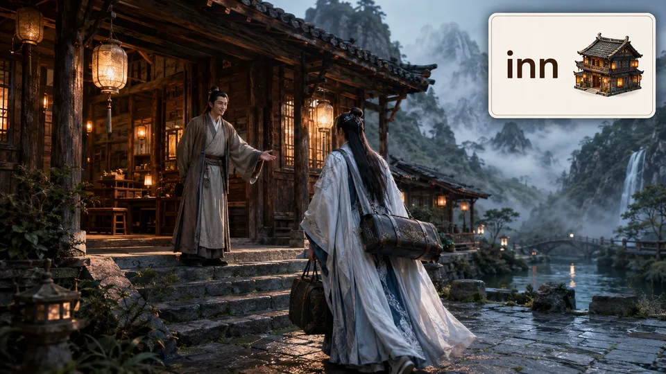inn 古风语义配图