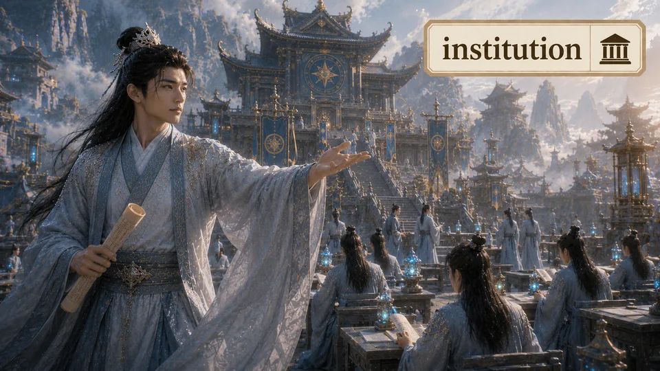 institution 古风语义配图