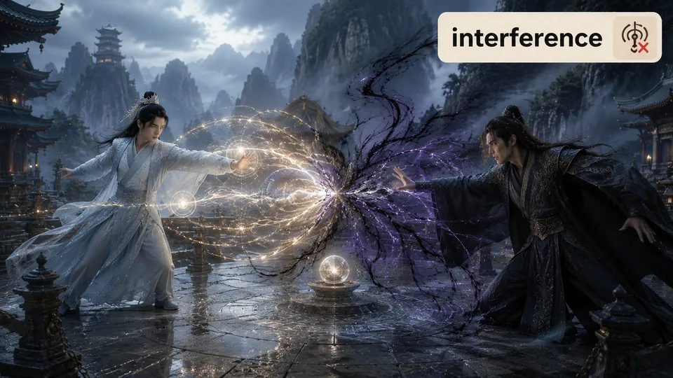 interference 古风语义配图