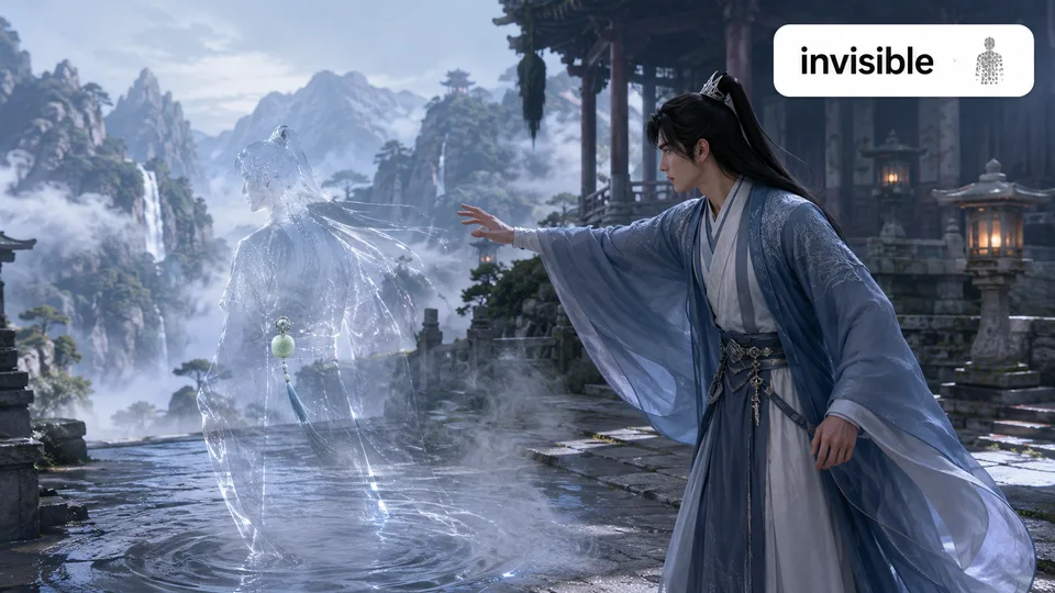 invisible 古风语义配图