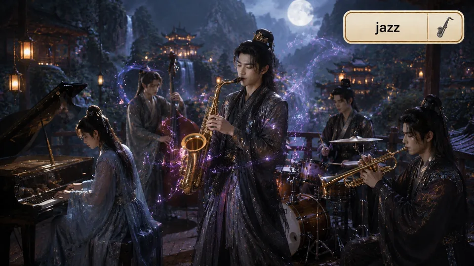 jazz 古风语义配图