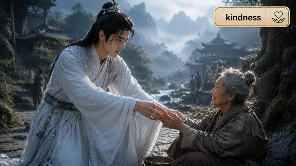 kindness 古风语义配图