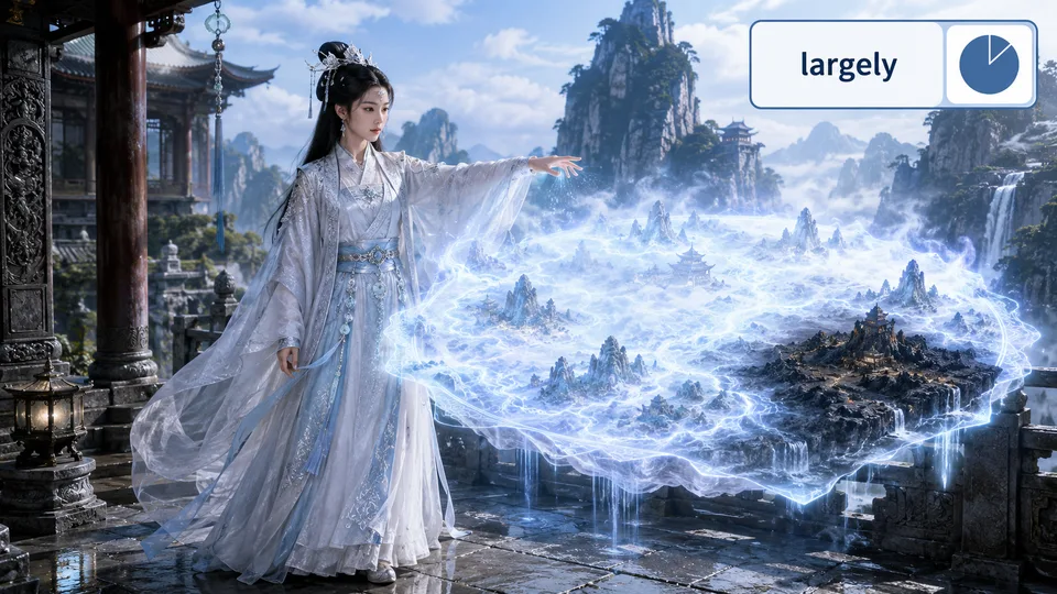 largely 古风语义配图