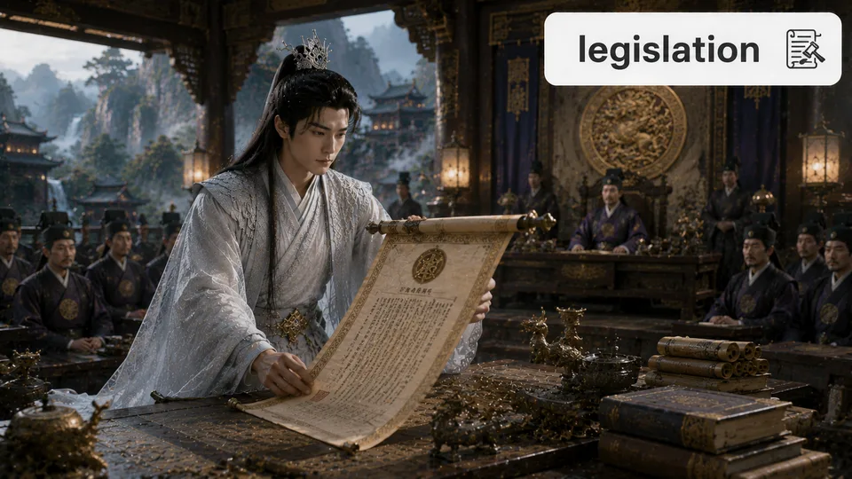 legislation 古风语义配图
