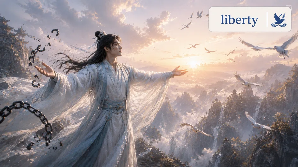 liberty 古风语义配图