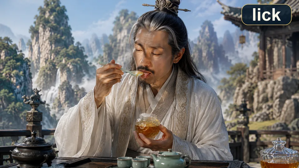 lick 古风语义配图
