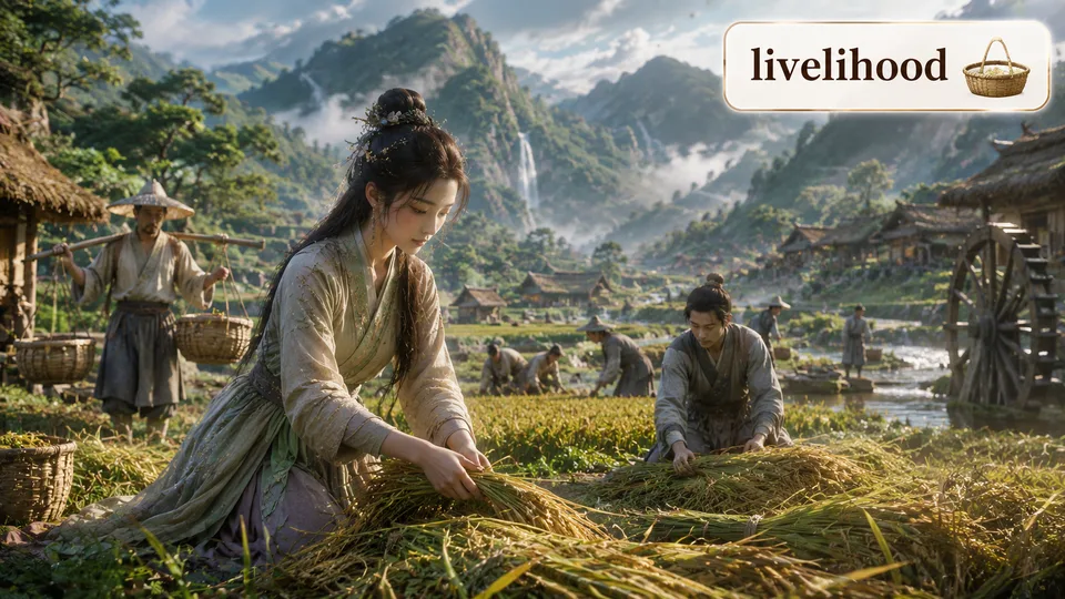 livelihood 古风语义配图