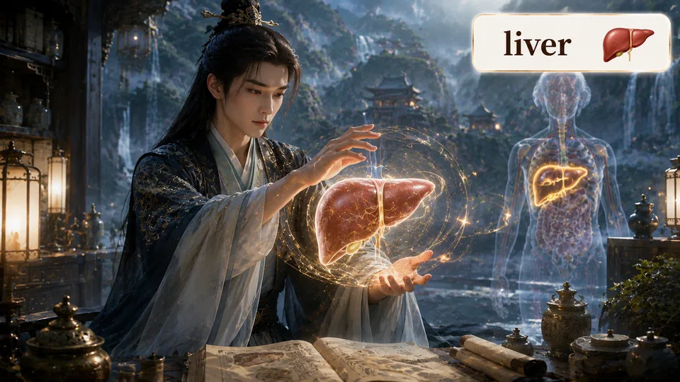 liver 古风语义配图