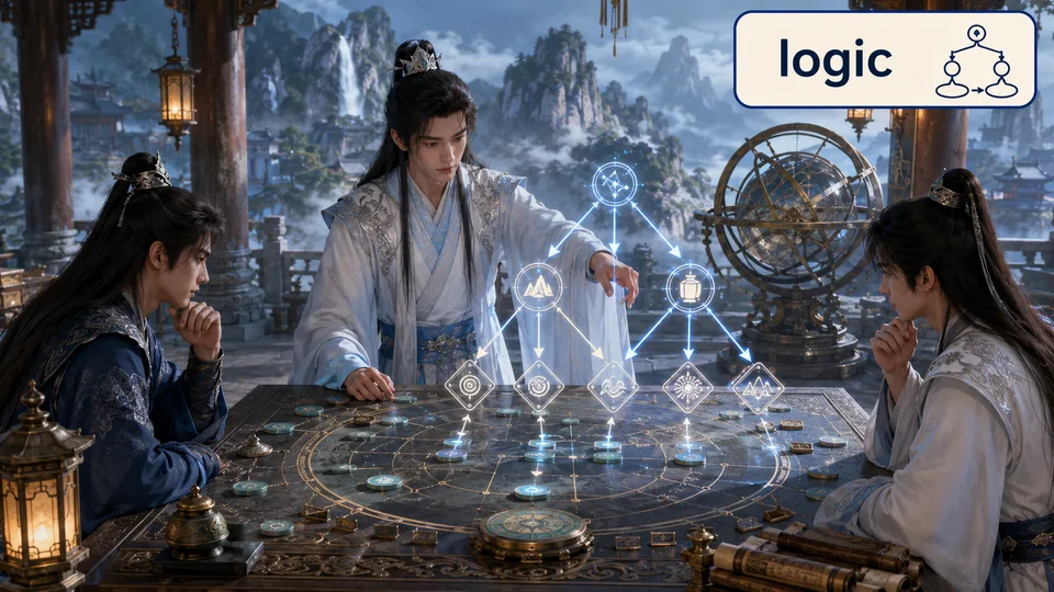 logic 古风语义配图