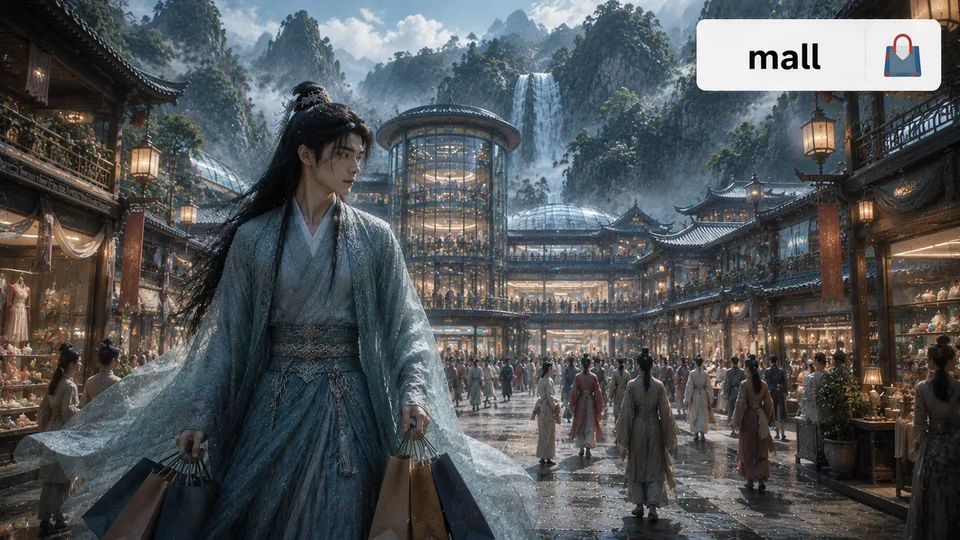 mall 古风语义配图