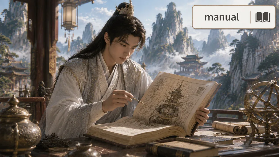 manual 古风语义配图