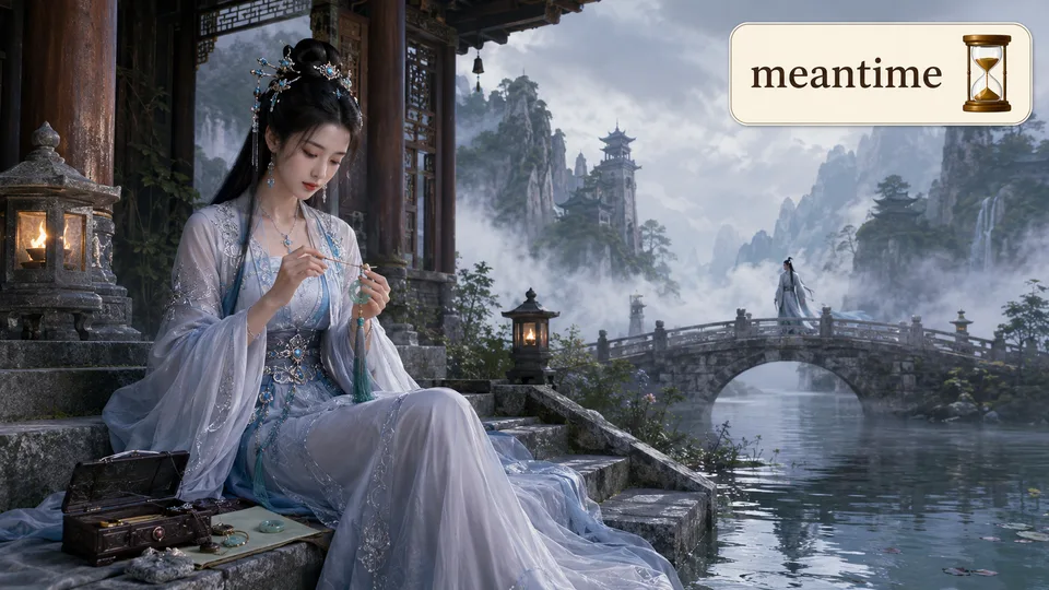 meantime 古风语义配图