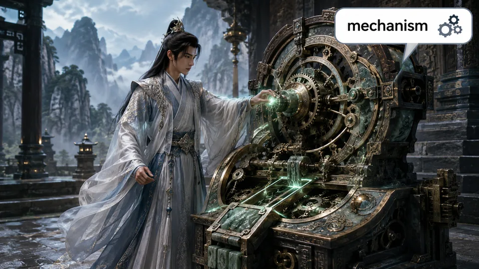mechanism 古风语义配图