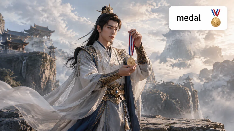 medal 古风语义配图