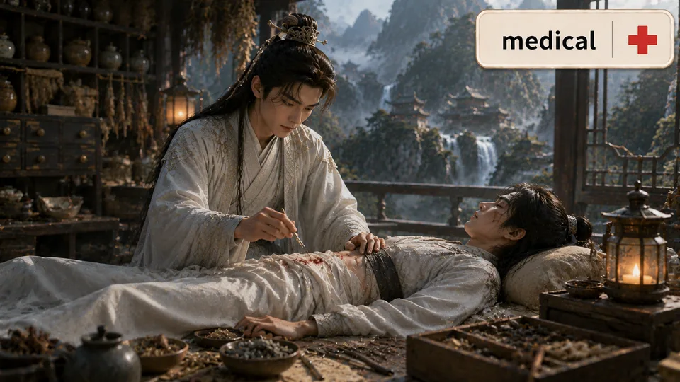 medical 古风语义配图