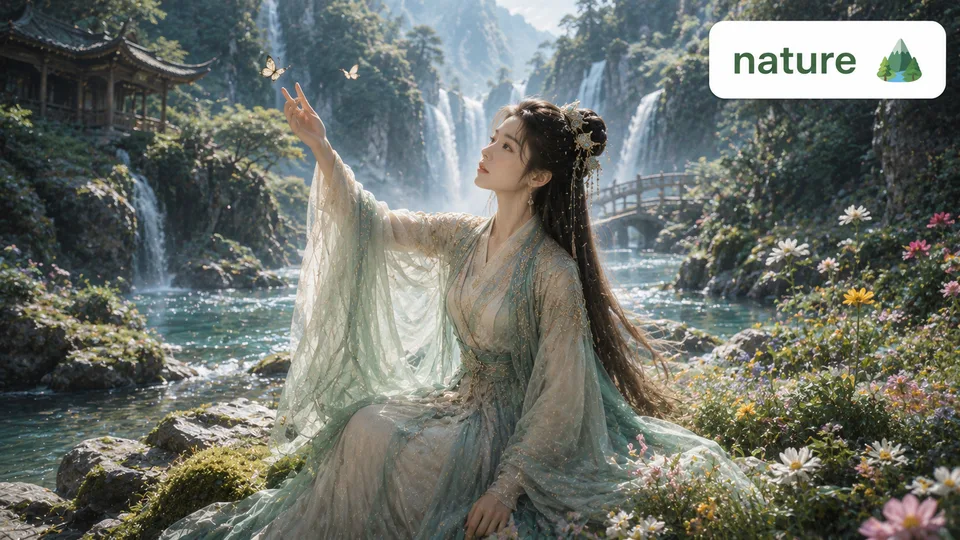 nature 古风语义配图