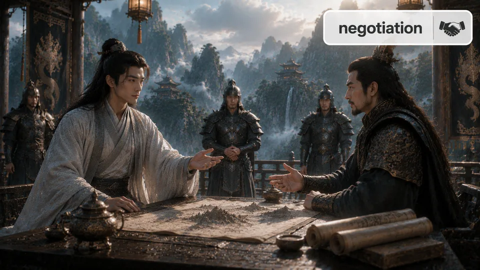 negotiation 古风语义配图