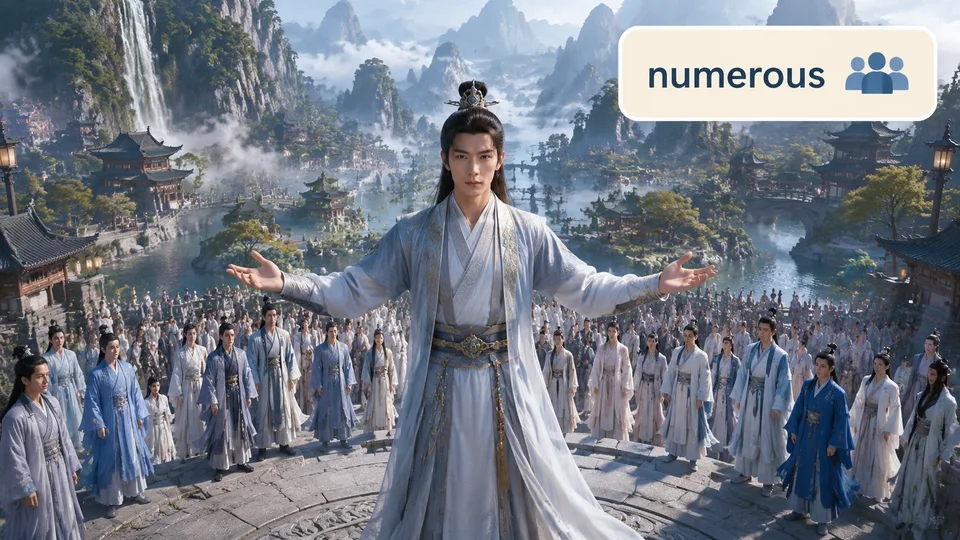 numerous 古风语义配图