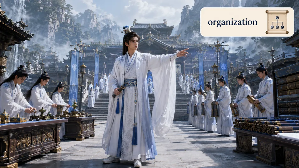 organization 古风语义配图