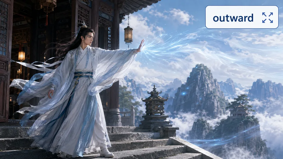 outward 古风语义配图