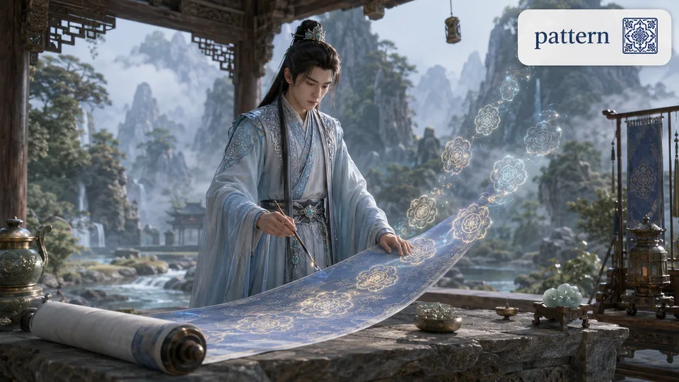 pattern 古风语义配图