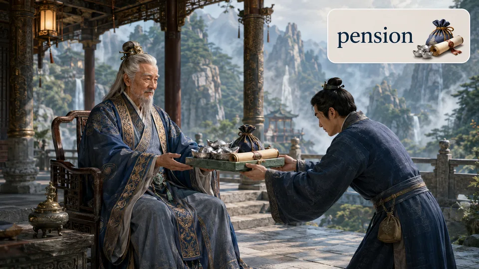 pension 古风语义配图