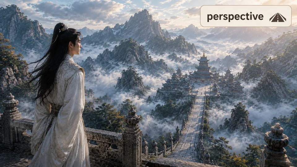 perspective 古风语义配图