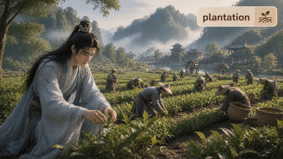 plantation 古风语义配图