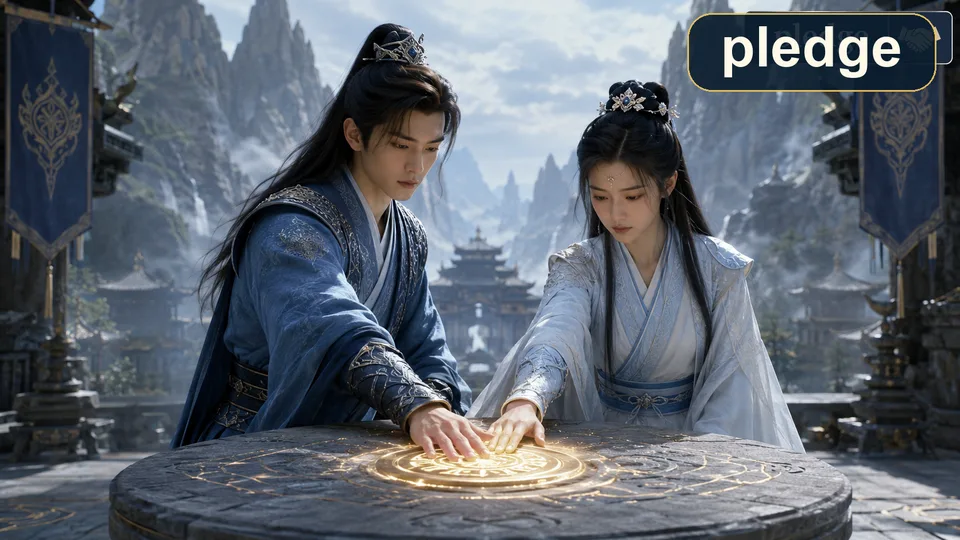 pledge 古风语义配图