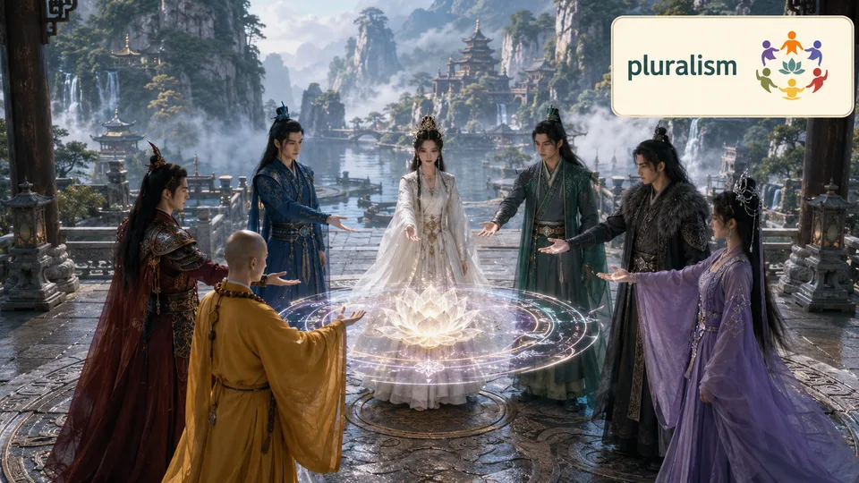 pluralism 古风语义配图