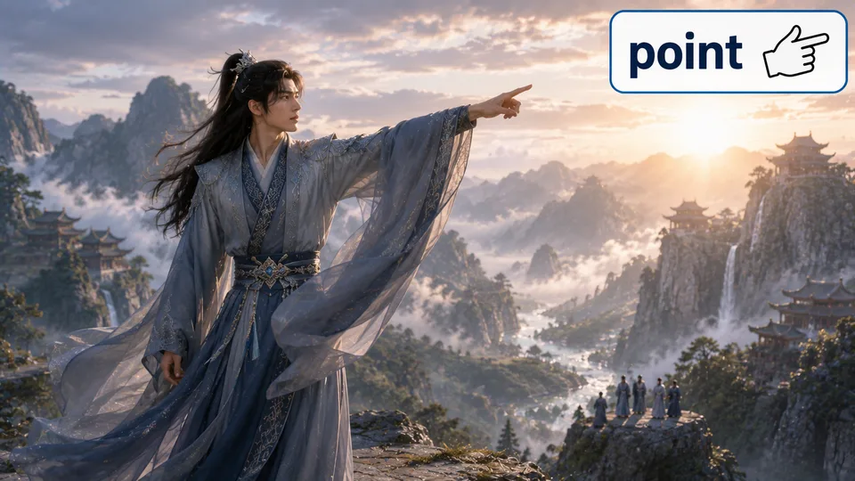 point 古风语义配图