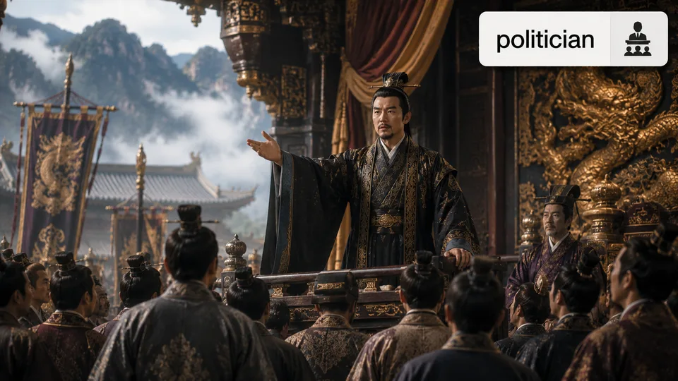 politician 古风语义配图