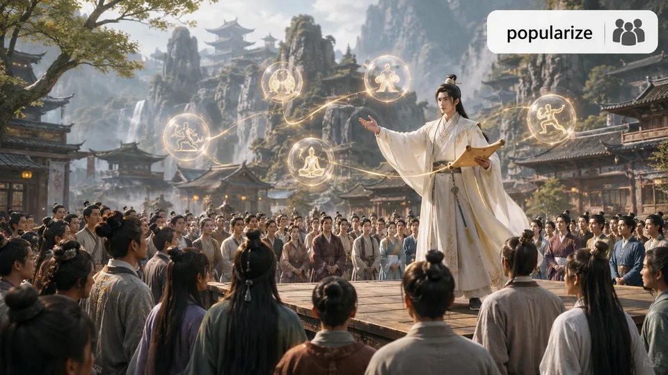 popularize 古风语义配图