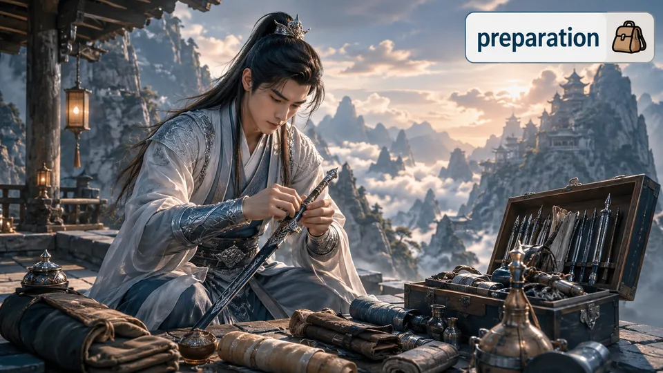 preparation 古风语义配图