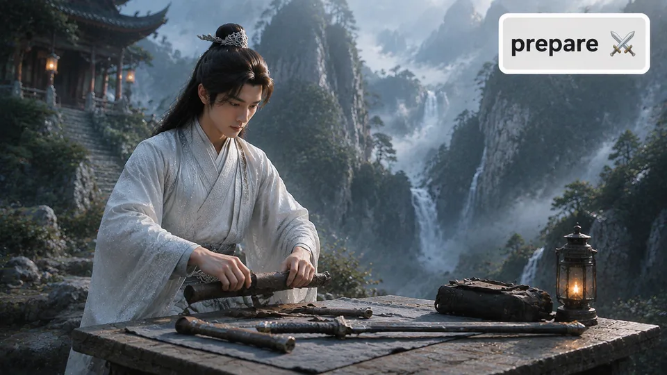 prepare 古风语义配图