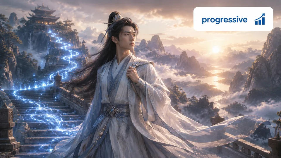 progressive 古风语义配图