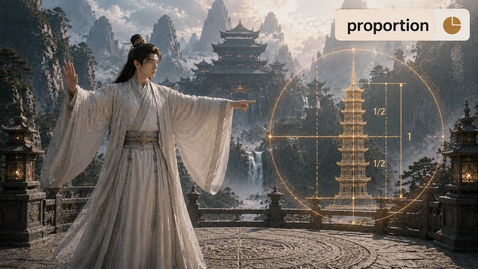 proportion 古风语义配图