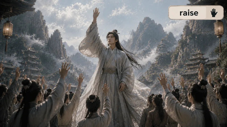 raise 古风语义配图