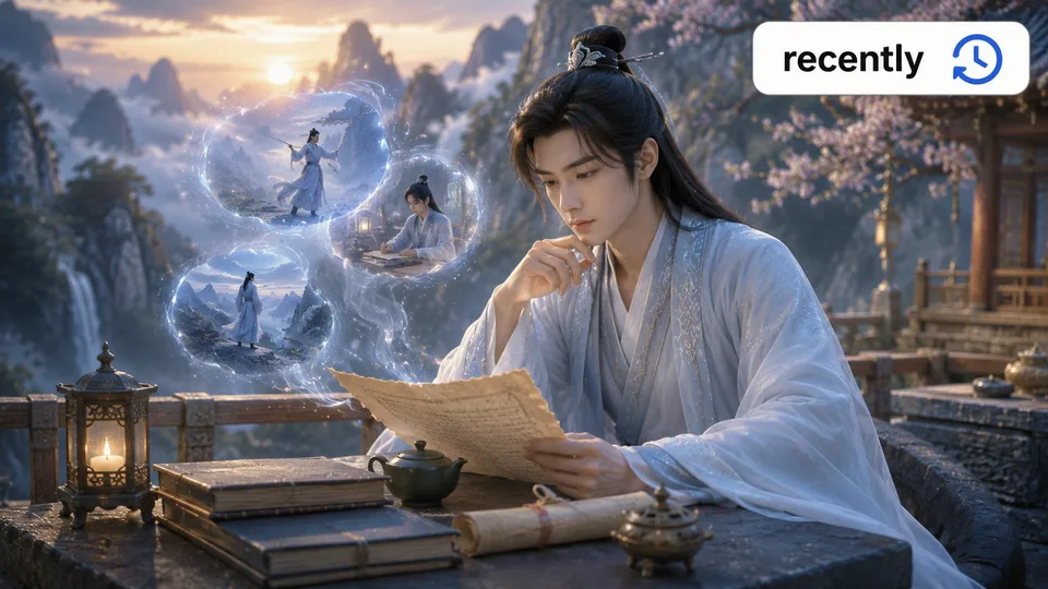 recently 古风语义配图