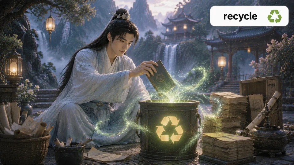 recycle 古风语义配图