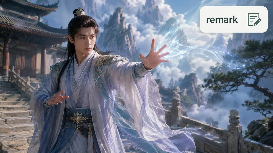 remark 古风语义配图